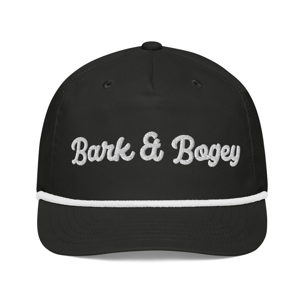 Vintage Script Rope Hat
